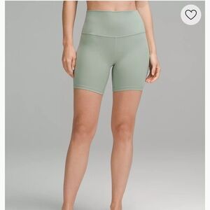 Lululemon align bike short/bra set